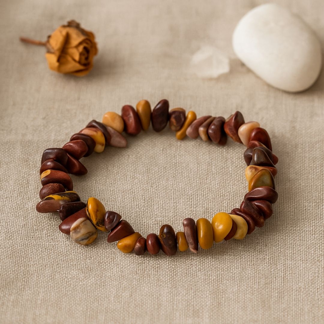 Bracelet baroque en Mokaïte