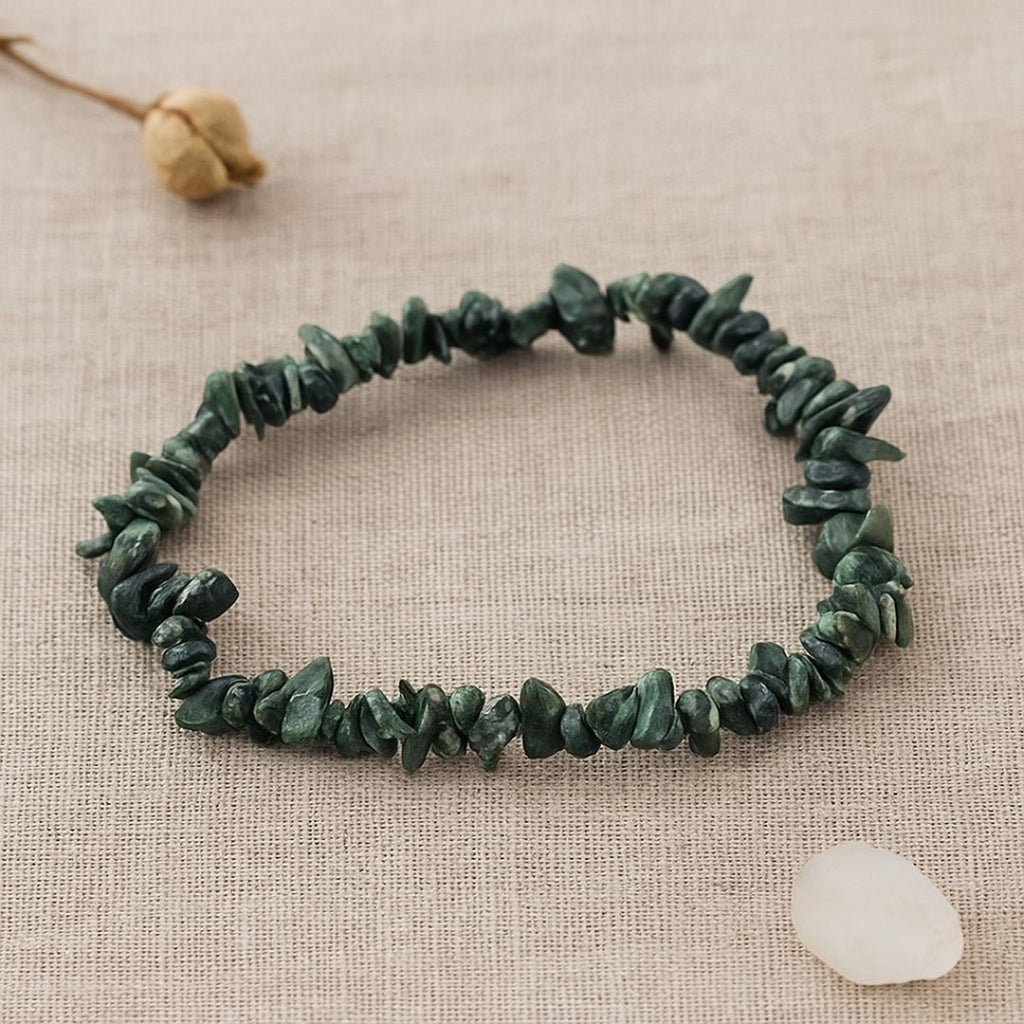 Bracelet baroque en Séraphinite