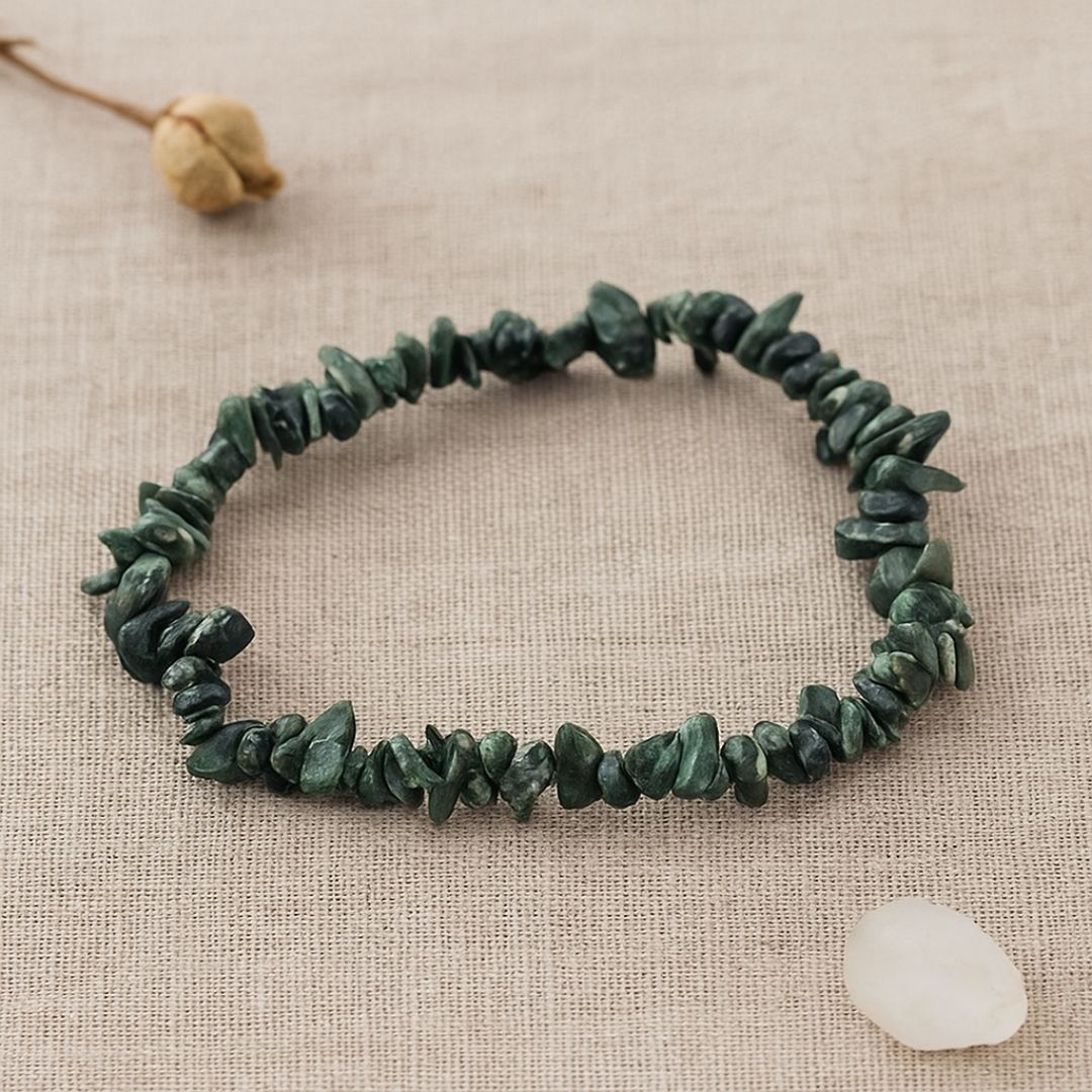 Bracelet baroque en Séraphinite