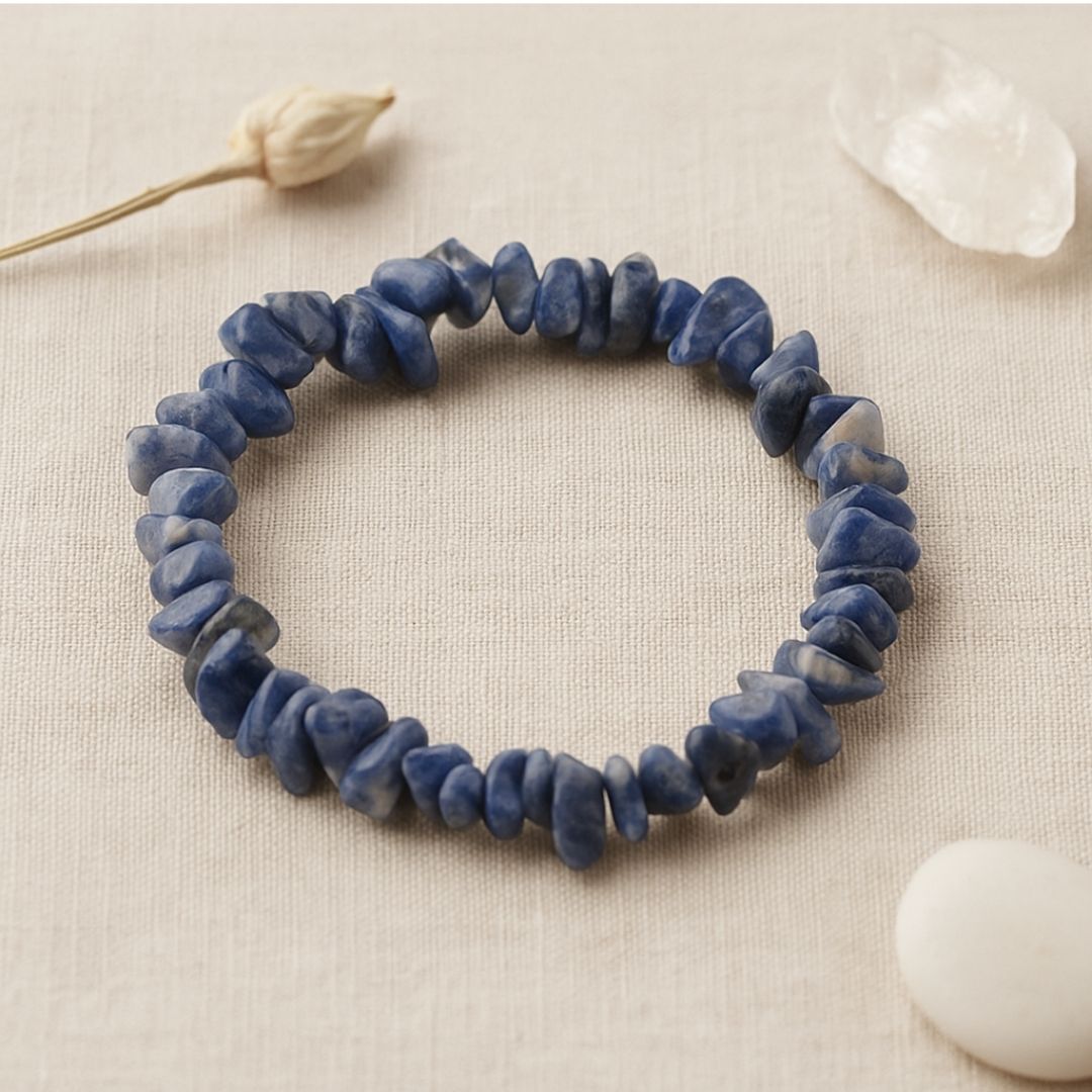 Bracelet baroque en Sodalite